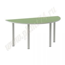 Стол полукруглый МТ 17-70 Салатовый