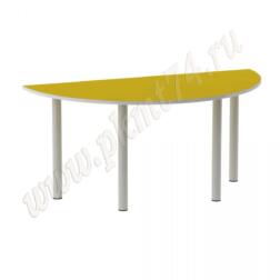 Стол полукруглый МТ 17-70 Желтый