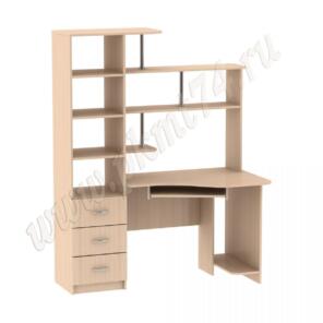 Стол рабочий угловой для компьютера МТ 07-18 дуб Молочный Стол рабочий угловой для компьютера МТ 07-18 дуб Молочный