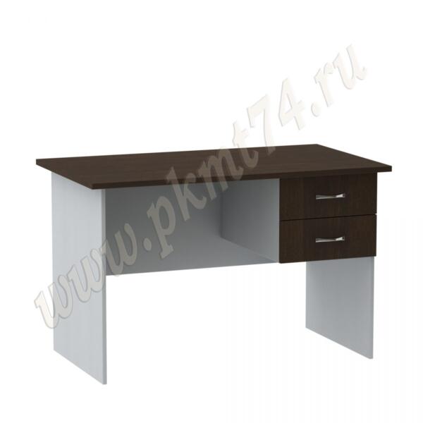 Стол с подвесной тумбой МТ 06-8 Алюминий-Венге Стол с подвесной тумбой МТ 06-8 Алюминий-Венге