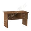 Стол с подвесной тумбой МТ 06-8 Орех Стол с подвесной тумбой МТ 06-8 Орех