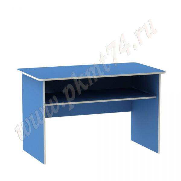 Стол с полкой для воспитателя МТ 06-2 Голубой