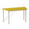 Стол трапециевидной формы МТ 17-8 Жёлтый