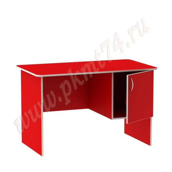 Стол воспитателя с вместительным ящичком МТ 06-5 Красный