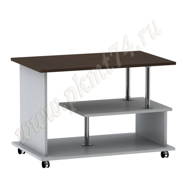 Журнальный стол G МТ 30-2 Алюминий-Венге