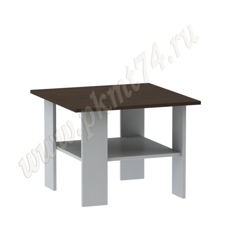 Журнальный стол (эконом вариант) МТ 29-8 Алюминий-Венге Журнальный стол (эконом вариант) МТ 29-8 Алюминий-Венге