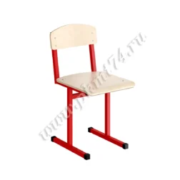 Стул детский нерегулируемый МТ 17-1 красный каркас