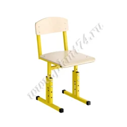 Стул детский регулируемый МТ 17-2 жёлтый каркас Стул детский регулируемый МТ 17-2 жёлтый каркас