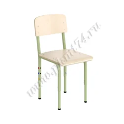 Стул для детского сада МТ 17-55 зелёный каркас
