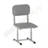 Стул Малыш регулируемый мягкий серый МТ 17-222 к-з Серый
