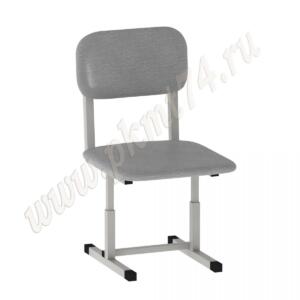 Стул Малыш регулируемый мягкий серый МТ 17-222 к-з Серый