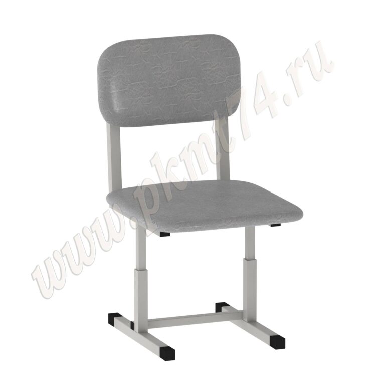 Стул Малыш регулируемый мягкий серый МТ 17-222 к-з Серый