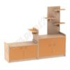 Тумба для игрушек МТ 17-49 Дуб Молочный-Оранжевый Тумба для игрушек МТ 17-49 Дуб Молочный-Оранжевый