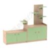 Тумба для игрушек МТ 17-49 Дуб Молочный-Салат Тумба для игрушек МТ 17-49 Дуб Молочный-Салат