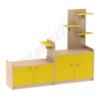Тумба для игрушек МТ 17-49 Дуб Молочный-Жёлтый Тумба для игрушек МТ 17-49 Дуб Молочный-Жёлтый