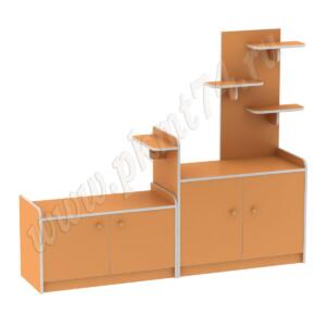 Тумба для игрушек МТ 17-49 Оранжевый (Манго)