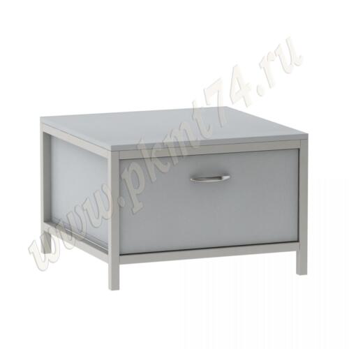 Тумба для оборудования на каркасе МТ 24-8 Серая
