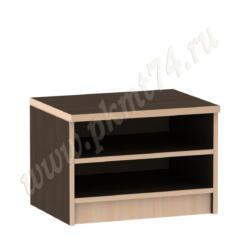 Тумба для спальни с полкой МТ 09-15 Венге-Молочный Тумба для спальни с полкой МТ 09-15 Венге-Молочный