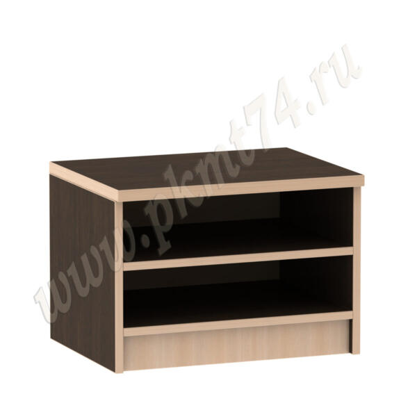Тумба для спальни с полкой МТ 09-15 Венге-Молочный