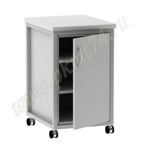 Тумба на металлическом каркасе МТ 24-1 Серая