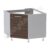 Угловая тумба под мойку МТ 33-17 Угловая тумба под мойку МТ 33-17