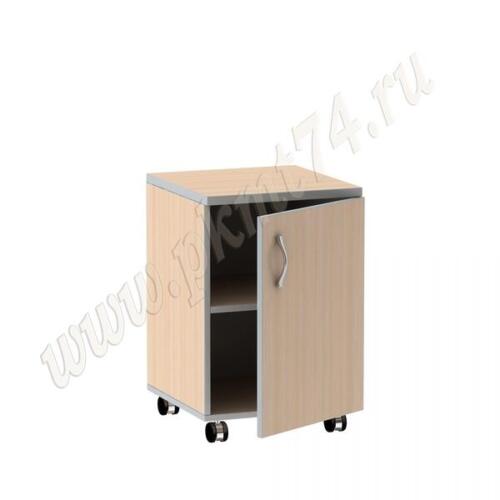Тумба на колёсах офисная МТ 09-4 Молочный-Алюминий Тумба на колёсах офисная МТ 09-4 Молочный-Алюминий