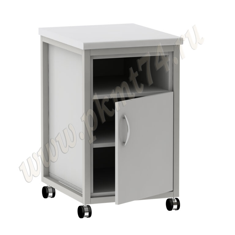 Тумба на металлическом каркасе с нишей МТ 24-5 Серая Тумба на металлическом каркасе с нишей МТ 24-5 Серая