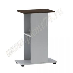 Тумба офисная для небольшого аквариума МТ 29-15 Алюминий-Венге Тумба офисная для небольшого аквариума МТ 29-15 Алюминий-Венге