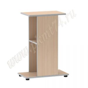 Тумба офисная для небольшого аквариума МТ 29-15 Молочный-Алюминий Тумба офисная для небольшого аквариума МТ 29-15 Молочный-Алюминий