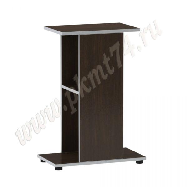 Тумба офисная для небольшого аквариума МТ 29-15 Венге-Алюминий