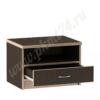Тумба офисная под оргтехнику МТ 09-16 Венге-Молочный