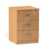 Тумба офисная с тремя ящиками МТ 09-17 бук Бавария светлый
