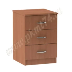 Тумба офисная с тремя ящиками МТ 09-17 вишня Оксфорд Тумба офисная с тремя ящиками МТ 09-17 вишня Оксфорд