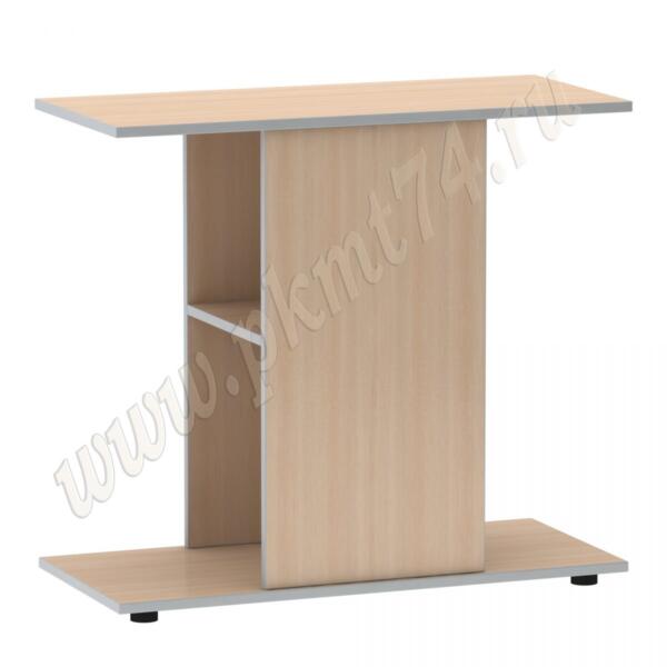 Тумба под большой аквариум МТ 29-17 Молочный-Алюминий