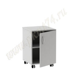 Тумба прикроватная с полкой и дверкой МТ 09-4 Серый