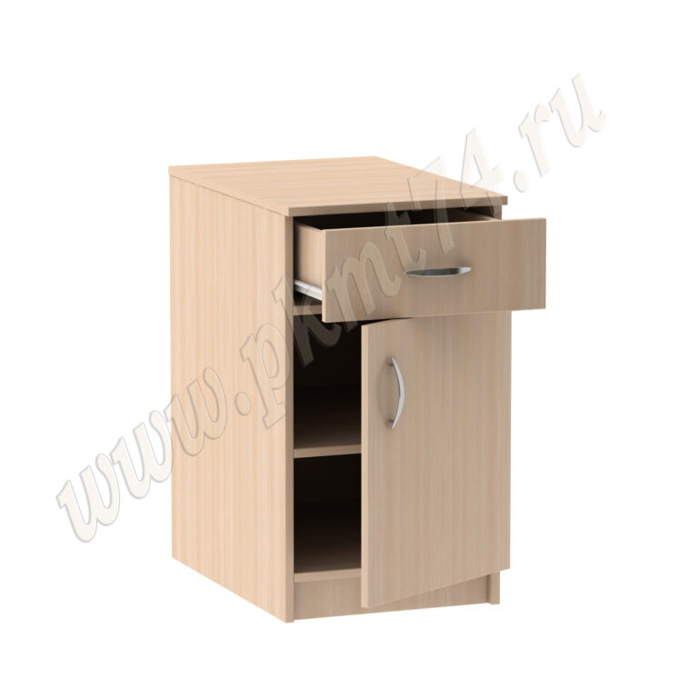Тумба прикроватная с ящиком и дверкой МТ 09-5 дуб Молочный