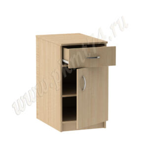 Тумба прикроватная с ящиком и дверкой МТ 09-5 Клён