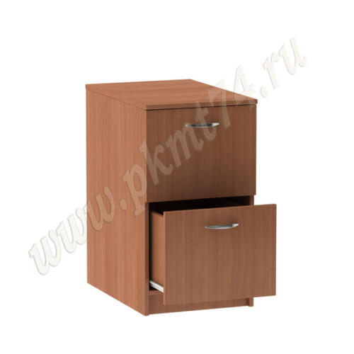 Тумба прикроватная стационарная с двумя ящиками МТ 09-9 Вишня Оксфорд