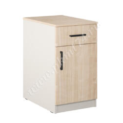 Тумба с выкатываемым ящиком полкой и дверкой МТ 09-5 Тэффи - Клен