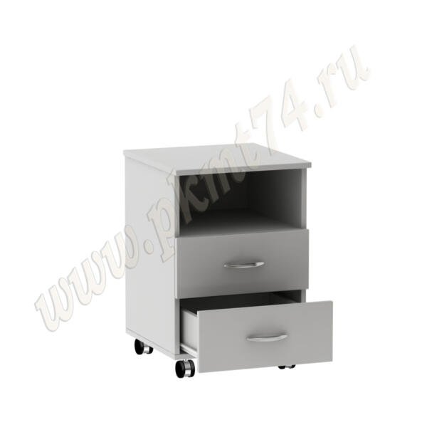 Тумба с ящиками и нишей МТ 09-8 Серая Тумба с ящиками и нишей МТ 09-8 Серая