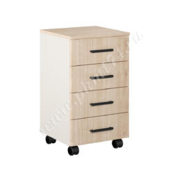 Тумба с ящиками на колесах МТ 09-18 Тэффи - Клен