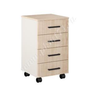 Тумба с ящиками на колесах МТ 09-18 Тэффи - Клен Тумба с ящиками на колесах МТ 09-18 Тэффи - Клен