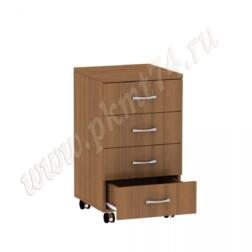 Тумба с ящиками офисная МТ 09-18 Орех Тумба с ящиками офисная МТ 09-18 Орех