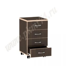 Тумба с ящиками офисная МТ 09-18 Венге-Молочный Тумба с ящиками офисная МТ 09-18 Венге-Молочный