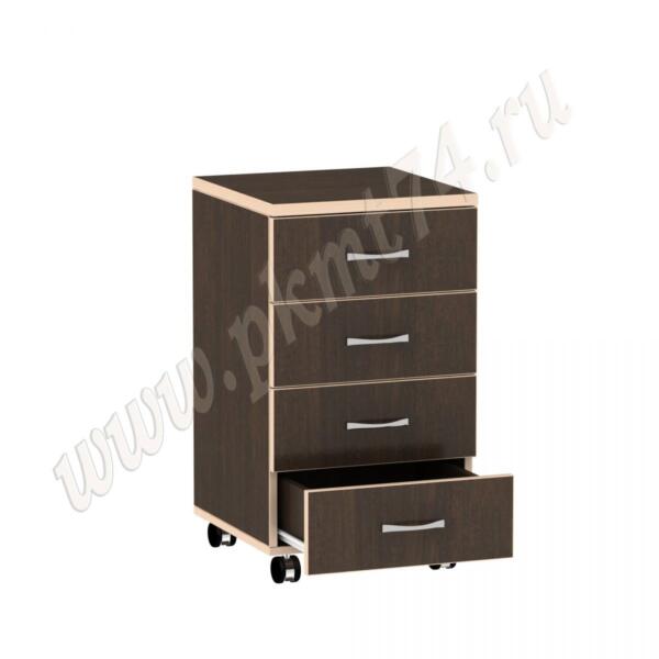 Тумба с ящиками офисная МТ 09-18 Венге-Молочный Тумба с ящиками офисная МТ 09-18 Венге-Молочный