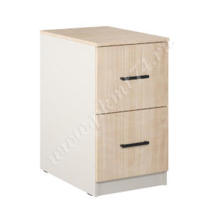 Тумба стационарная с двумя ящиками МТ 09-9 Тэффи - Клен Тумба стационарная с двумя ящиками МТ 09-9 Тэффи - Клен