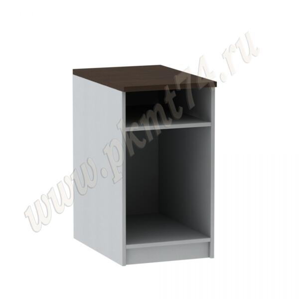 Тумба стационарная открытая МТ 09-1 Алюминий-Венге Тумба стационарная открытая МТ 09-1 Алюминий-Венге
