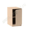 Тумба стационарная с дверкой и полкой МТ 09-7 дуб Молочный