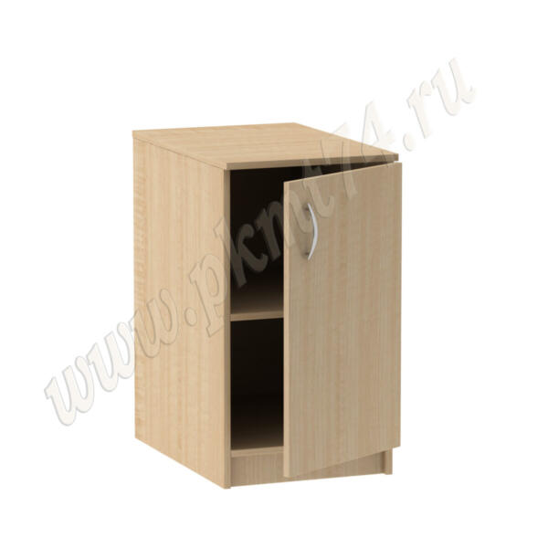 Тумба стационарная с дверкой и полкой МТ 09-7 Клён