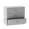 Тумба универсальная с ящиками МТ 10-9 Серый